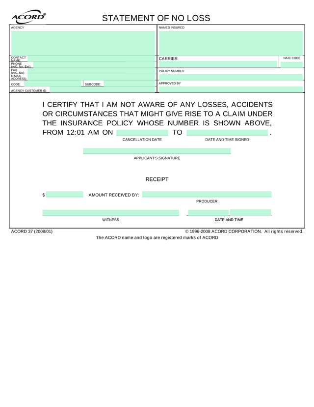 Acord 1 screenshot